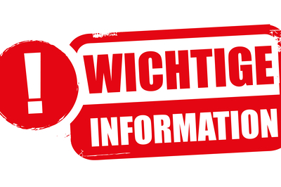 Wichtige Information 349153223